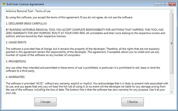Antivirus Removal Tool 2022 v2022.01 最新版 0